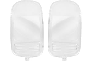 EVGATSAUTO Overhead Console Lamp Lens, Roof Overhead Console Light Overhead Console Lamp Left and Right Lens Fit for Dodge 1500 2500 3500 4500 5500 5183271AA