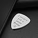I Couldn't Pick A Better Brother Guitar Pick Jewelry - Stainless Steel, Unique Birthday Gift for Musician