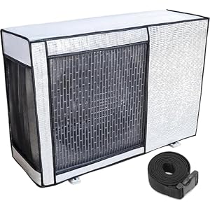 [Haikawi]エアコン室外機カバー 正規品(70x48x26)エアコンカバー 機を守る 遮熱 劣化防止 室外機保護カバー