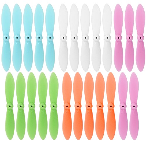 Cheerson Cx-10 CX-10DS CX-10D 5 Color Propellers Blades Parts Set Rotor Spare Parts for Mini Rc UFO QuadCopter (40 pcs) Cheerson Cx-10 CX-10DS CX-10D 5 Color Propellers Blades Parts Set Rotor Spare Parts for Mini Rc UFO QuadCopter (40 pcs)