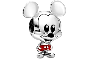 ZURWTCH Donald Duck & Daisy Duck Love Cup Charm Fit Women Bracelet Necklaces Fashion Gifts 925 Sterling Silver DIY Jewelry