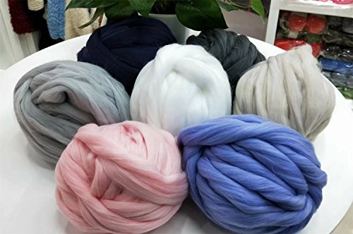 image for HomeModa Studio 100% Non-Mulesed Chunky Wool Yarn Big chunky Yarn Mass
