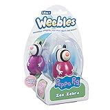 Weebles Peppa Pig Figure - Zoe Zebra