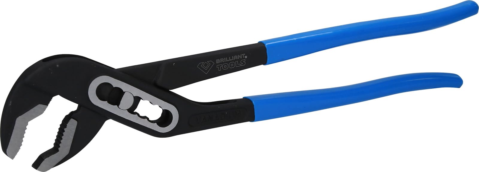 BRILLIANT TOOLS BT064913 Water Pump Pliers 12 Inch with Dip-Insulated Handle, 300 mm [Powered by KS Tools]