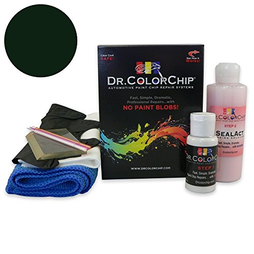 Dr. ColorChip Ford Focus Automobile Paint - Black Ebony UA/M6373/M6877 - Squirt-n-Squeegee Kit