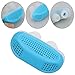 Stop Anti Snoring Devices, Snore Reduction Stopper Vents Maximize Airflow Airing Micro CPAP for Sleep Breath Aid, Silicone Relieve Nasal Congestion Nose Effective Ventilation by BOYON (blue)