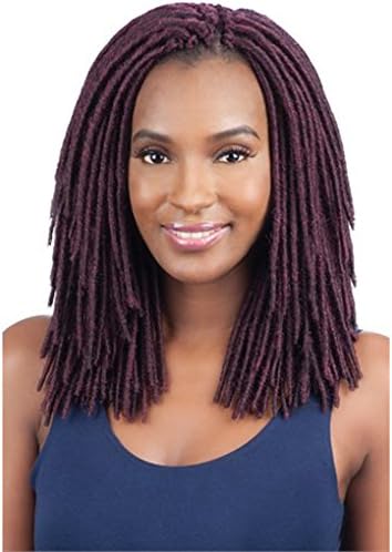 2X MEDIUM SOFT FAUX LOC 10" (30) - Model Model Glance Synthetic Crochet Braid Dread Locks