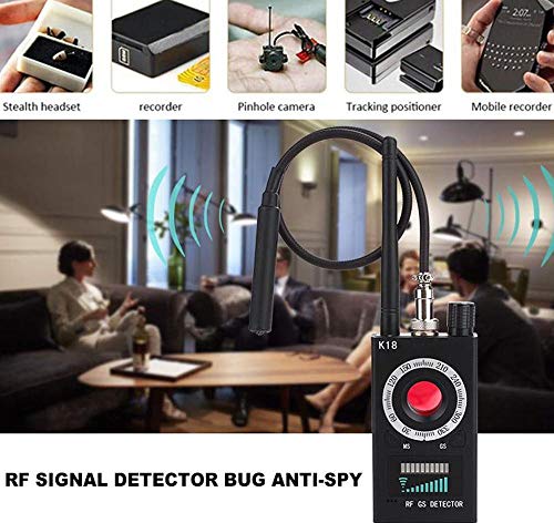 Spy Decoder Digital RF Signal Scanner For Spy Cameras 6-in-1 Hidden Camera Detector | RF ...