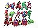 16 Avengers Iron Man Captain America Shoe Charms for Fit Croc Shoes & Bracelet Wristband Kids Party Birthday Gifts