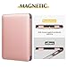 Dadanism Case Fits All-New Kindle 10th Generation 2019 Release, PU Leather Ultra Lightweight Slim Protective Smart Cover with Hand Strap & Pocket Fit Amazon E-Reader 2019 (Auto Sleep/Wake) – Rose Gold