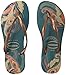 Havaianas Women's Slim Organic Sandal, Petroleum, 39/40 BR (9-10 M US)
