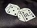 Discount Learning Supplies 100 Assorted Blank Dice 16 mm with Storage Bag