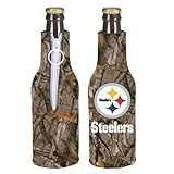 NFL Football Vista Camo Bottle Suit Koozie Holder 2-Pack - Pick Team! (Pittsburgh Steelers)