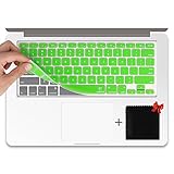 Keyboard Cover for Macbook Air 13, Macbook Pro 13” 15”(2012-2015 model) , iMac Wireless Keyboard (Green)