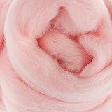 Extra Fine Merino Roving One Ounce Assorted Pink and Purple Colors for Felting (Powder)
