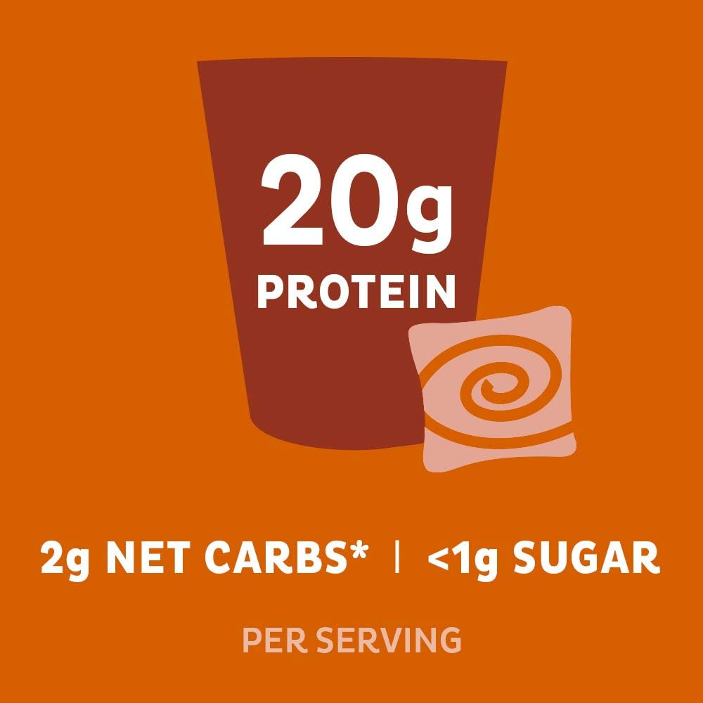Quest Nutrition Cinnamon Crunch Protein Powder, High Protein, Low Carb, Gluten Free, Soy Free, 25.6 Ounce (Pack of 1): Health & Personal Care