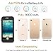 Temdan iPhone 8/7/6s/6 Waterproof Battery Case QI Wireless Charging Compatible. 3000mAh Charger Case with Screen Protector Power Case Extended Battery Charging Case for iPhone 8/7/6s/6 (4.7inch)