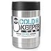 ColdKeeper Double Insulated Personal Beverage Cooler Can - Fits All Standard 12oz Cans and Bottles (12oz Compatible, Stainless Steel)