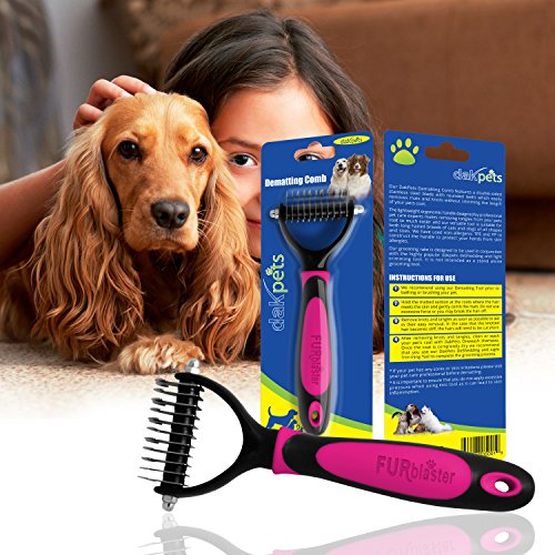 Small Animals Grooming Dematting Tool for Dogs & Cats Best Dog