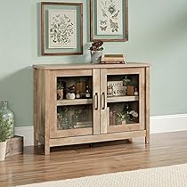 Sauder Cannery Bridge Accent Chest in Lintel Oak