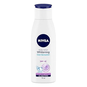 NIVEA Whitening Cool Sensation Body Lotion, 75ml