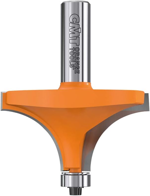 CMT 838.992.11 Roundover Bit, 1/2-Inch Shank, 1-Inch Radius, Orange, 1/2 pollice