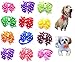 yagopet 10pcs/Pack New Small Dog Bow Ties Polka Dots Cat Dog Bowties Collar Festival Dog Ties Dog Grooming Accessories