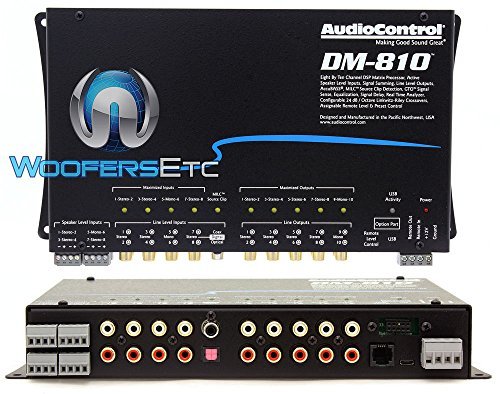 AudioControl DM-810 8 By 10 Channel Matrix Digital Signal Processor