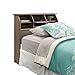 Sauder Shoal Creek Bookcase Headboard, Twin, Diamond Ash finish