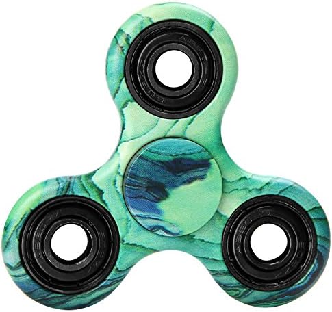 SpinnerGuys Tri Fidget Hand Spinner Camouflage Multi Color Double Side Clearly Printed, EDC Focus Toy for Boys and Girls (The Wizard of Oz)