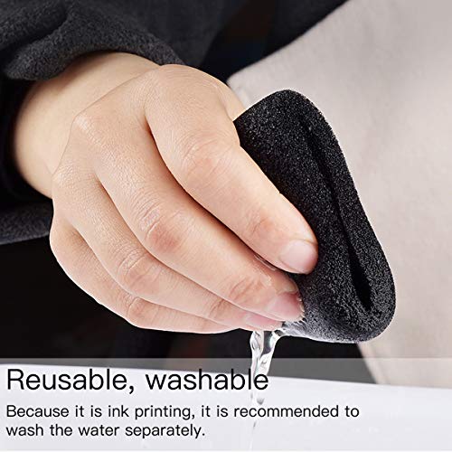 DoerDo 10 Pack Foam Sponge Microphone Cover Thick Colorful Handheld Stage Mic Windscreen