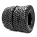 SUNROAD 2PCS Lawn Mower Golf Cart Turf Tires-18x9.50-8 P322/4PR - 13032 primary