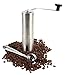 Chinu CG-J18 Manual Coffee Grinder Conical Burr Mill, Stainless Steel, 40 Gram Capacity