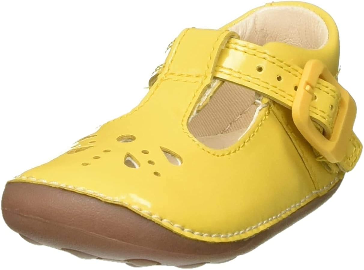 clarks yellow baby shoes