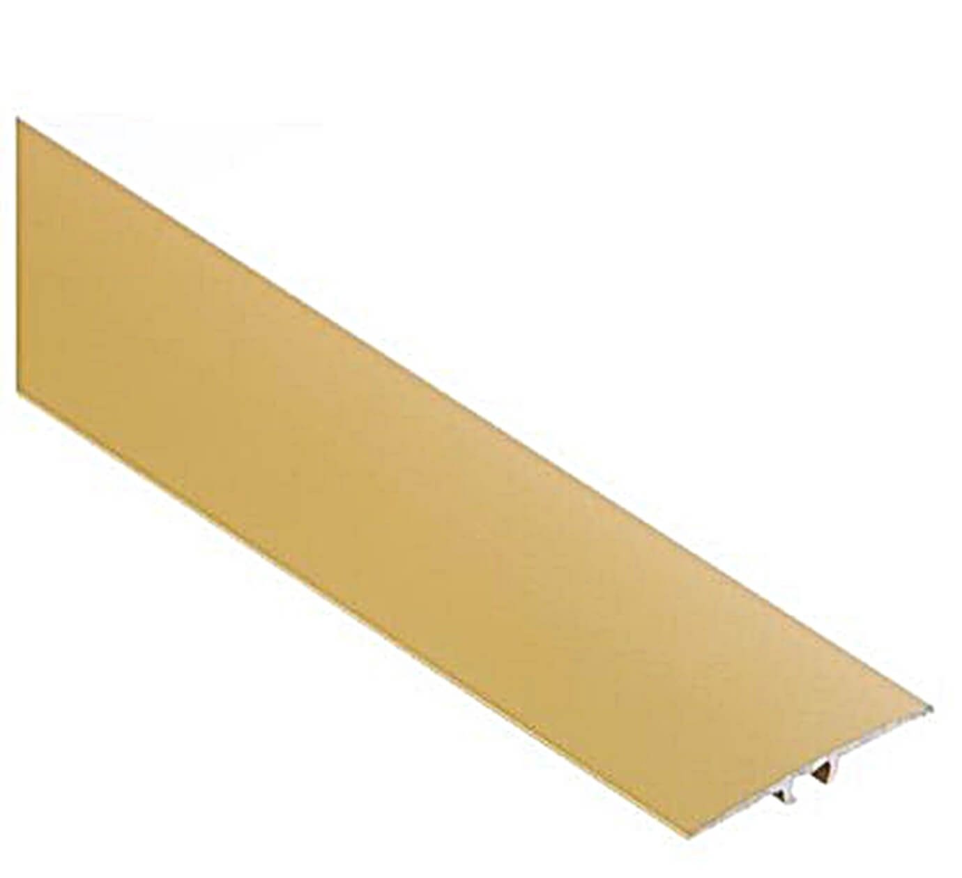 Flat Aluminium Transition Strip 35mm x 0.9M Threshold Carpet Door Floor