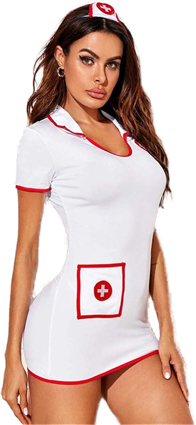 LIPIODOL Nurse Role Play Dressing up Costume Complete Outfit Fancy