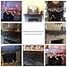 G-TING Halloween Decorations, Black Lace Spiderweb Fireplace Mantle 18 x 96 inch Scarf Cover Festive Party Supplies for Halloween Christmas Party Door Window Decoration Black