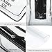 Clear Toiletry Bag, TSA Approved Transparent Waterproof Cosmetic Bag with Zipper Travel Luggage Pouch Carry On Clear Airport Airline Compliant Bag
