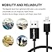 MAGNITTO Premium Compact Magnetic USB Charger Cable Adapter Compatible with iPhone X, 8, 7, 7 Plus,6, 6 Plus, 6s, 6s Plus, 5, 5c, 5s, SE, iPad, iPod (Black)
