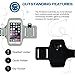 PORTHOLIC Water Resistant Sports Armband Plus Extention Strap -LIFETIME WARRANTY- With Key Holder,Cable Locker,Cards Holder For iPhone 6/6s/5/5c/5s,Galaxy S6/S5/S4 Up To 5.1 Inches(Grey+)
