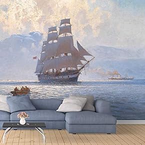 Wall Murals for Bedroom Leaf Large Removable Wallpaper Peel and Stick Wall Stickers - 66x96 inches