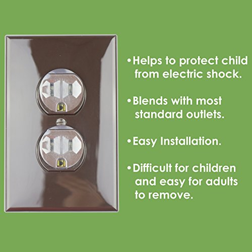 5 Ultra+Clear+Outlet+Covers+Transparent