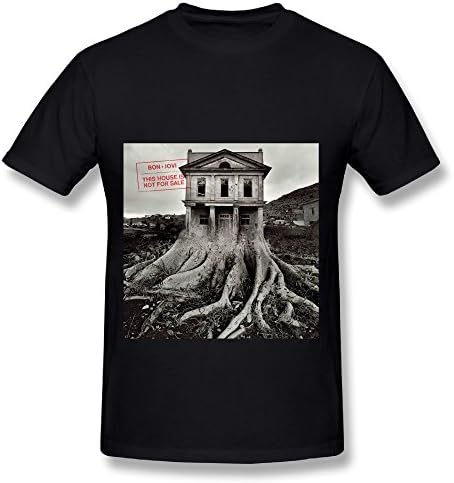 Best Black T Shirt For Men Bon Jovi Album This House Is Not For Sale Poster