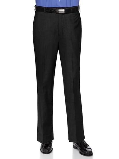 black skinny dress pants men