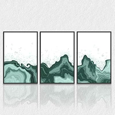 signwin 3 Piece Framed Canvas Wall Art Abstract...