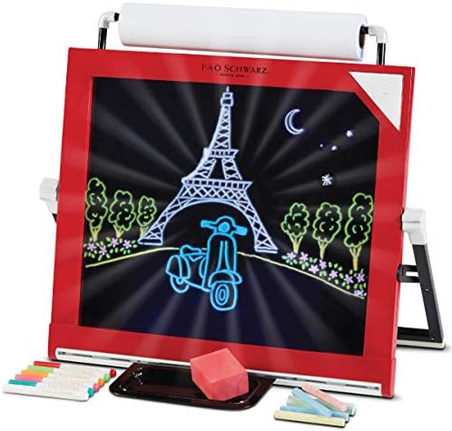 FAO Schwarz 2-Sided 3-in-1 Easel Set 