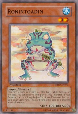 Yu-Gi-Oh! - Ronintoadin (TSHD-EN033) - The Shining Darkness - 1st Edition - Common