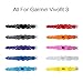 I-SMILE Replacement Wristband With Secure Clasps for Garmin Vivofit 3 Only(No tracker, Replacement Bands Only) (Pack of 10)