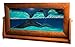 Exotic Sands | Moving Sand Pictures - X Large Alder (Ocean Blue) XL11 American Made Quality - Best Idea! Great Executive Men's Gifts.