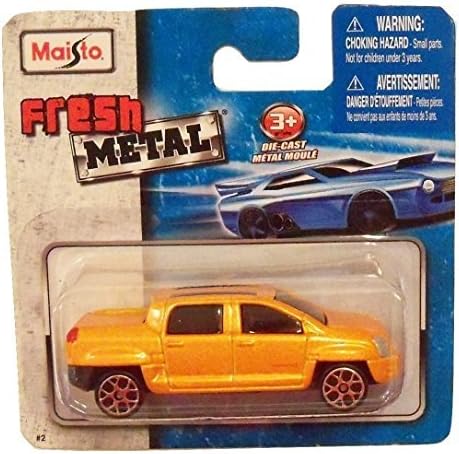 Maisto Fresh Metal Diecast Vehicles 2002 Gmc Terra4 Concept Truck (Burnt Orange)